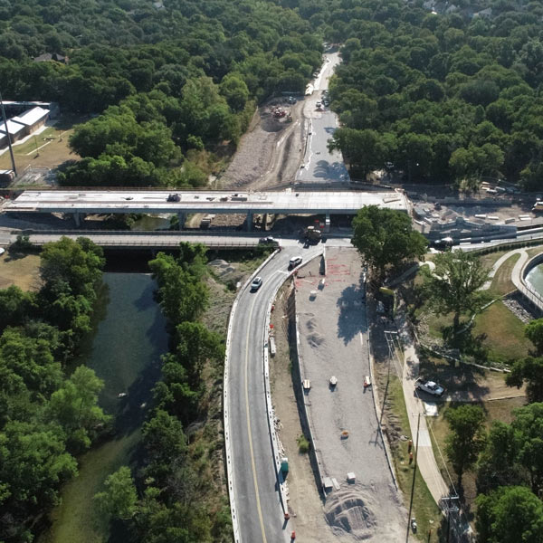 Making of bridge top shot